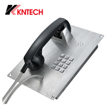 Teléfono de emergencia de acero inoxidable Knzd-07A Kntech